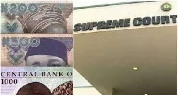 S’Court Declares Old Naira Notes Valid Till December 31