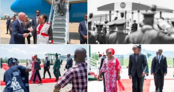 Presidents, US, Canadian delegations arrive for inauguration