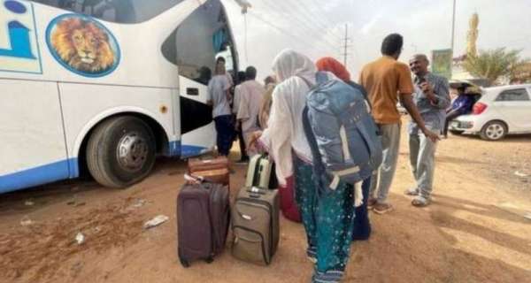 Sudan conflict: 350 passengers arrive Aswan airport, Egypt