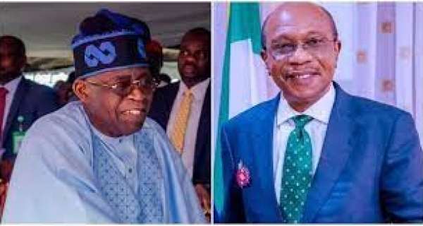 Emefiele Meets Tinubu At Aso Rock